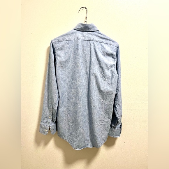 Vintage Wrangler Big Ben Chambray Shirt - Picture 2 of 3